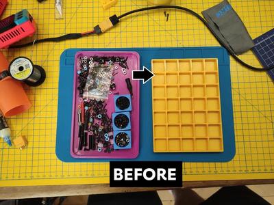 Small screw organizer   