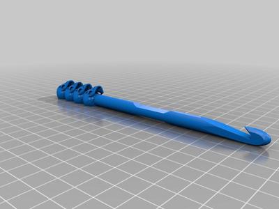 skull crochet hook