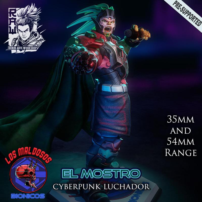 El Mostro - Cyberpunk Luchador