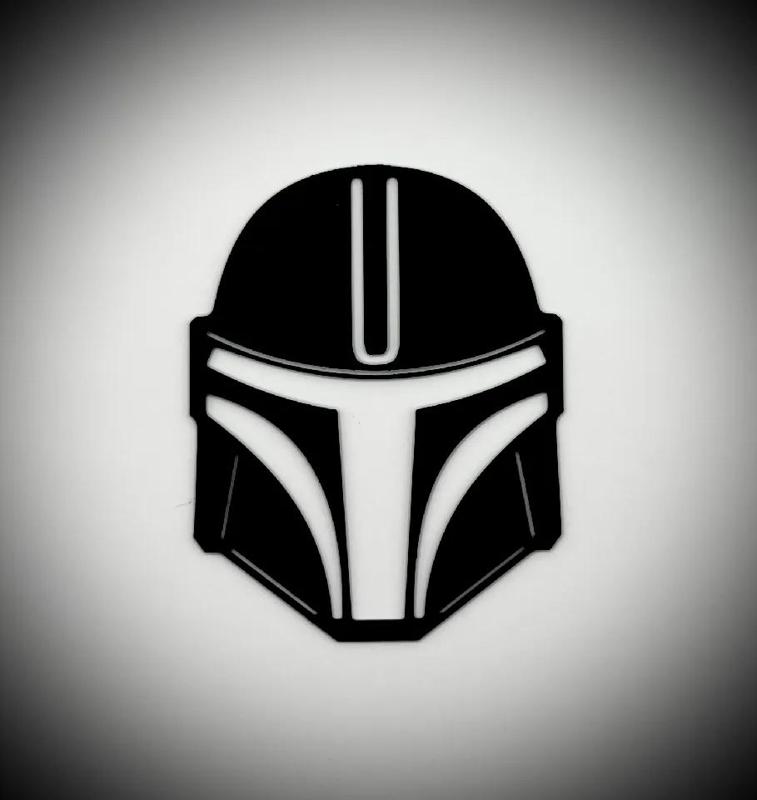 Mandalorian Wall Art   