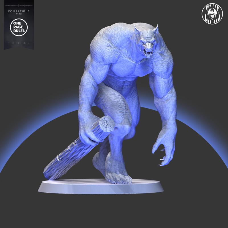 giant werewolf