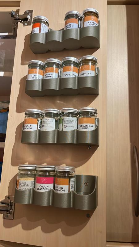 Spice Rack for Sainsbury's spices (49mm diameter)