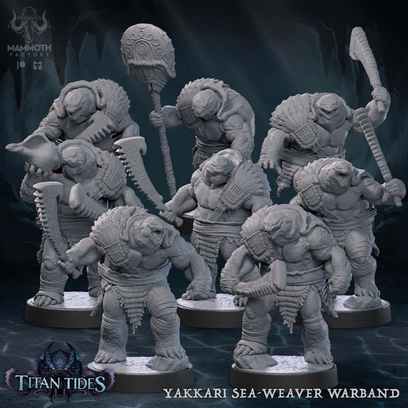 Yakkari Sea-Weaver Warband