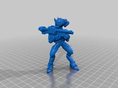 Vargr with a Rocket Launcher