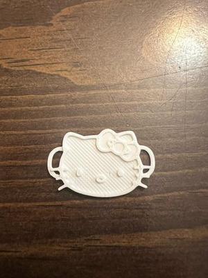 hello kitty shoelace charm