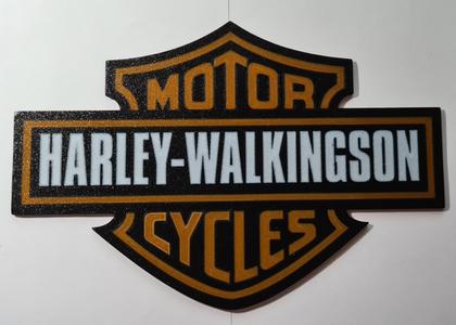 Harley Walkingson Sign