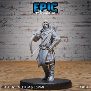 Villager Ranger ‧ DnD Miniature ‧ Tabletop Miniatures ‧ Gaming Monster ‧ 3D Model ‧ RPG ‧ DnDminis ‧ STL FILE