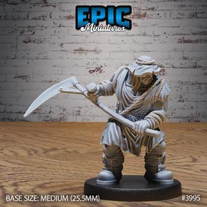 Orc Villager Farmer ‧ DnD Miniature ‧ Tabletop Miniatures ‧ Gaming Monster ‧ 3D Model ‧ RPG ‧ DnDminis ‧ STL FILE
