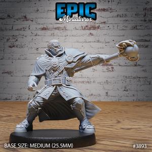 Orc Guild Mage Magic ‧ DnD Miniature ‧ Tabletop Miniatures ‧ Gaming Monster ‧ 3D Model ‧ RPG ‧ DnDminis ‧ STL FILE