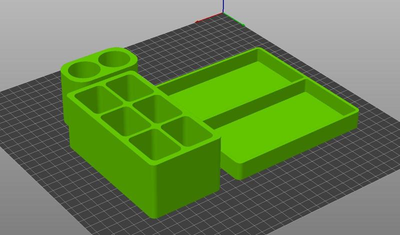 Universal parametric box with lid