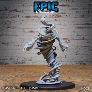 Elemental Air ‧ DnD Miniature ‧ Tabletop Miniatures ‧ Gaming Monster ‧ 3D Model ‧ RPG ‧ DnDminis ‧ STL FILE