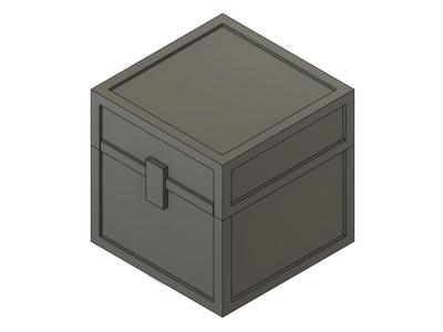 Minecraft truhla- krabička (Minecraft chest-box)