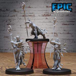 Old Heretic Set ‧ DnD Miniature ‧ Tabletop Miniatures ‧ Gaming Monster ‧ 3D Model ‧ RPG ‧ DnDminis ‧ STL FILE