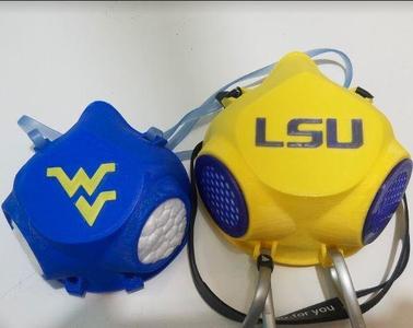 Covid19 Mask (Geminus Dual Filter) with screw inserts