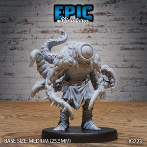 Tentacle Folk ‧ DnD Miniature ‧ Tabletop Miniatures ‧ Gaming Monster ‧ 3D Model ‧ RPG ‧ DnDminis ‧ STL FILE