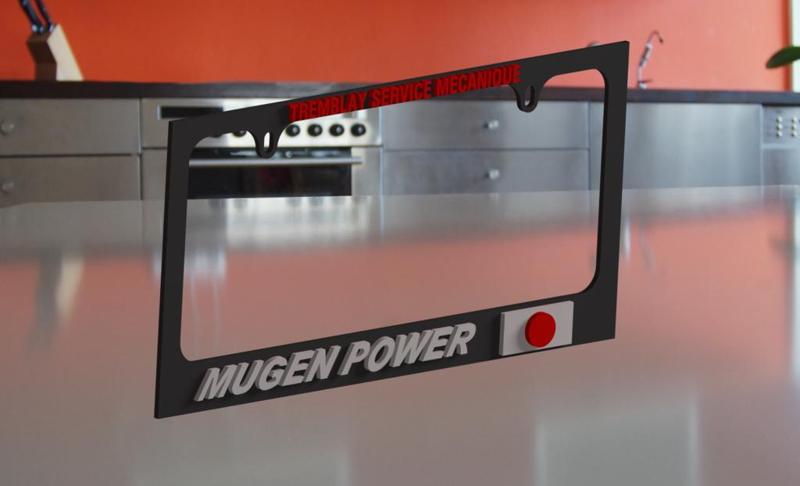 Liscence plate frame