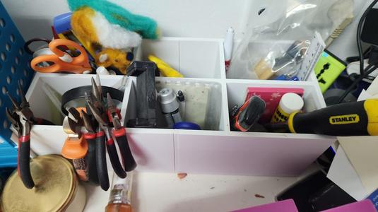 Split 3x3 large storage box