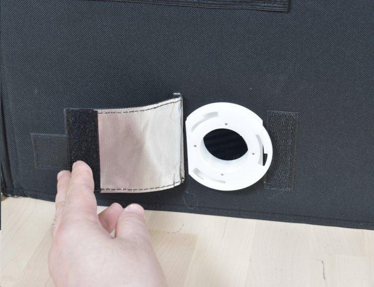 Fumes extraction unit (from Wainlux) adapter for Wham Bam Exhaust Opening