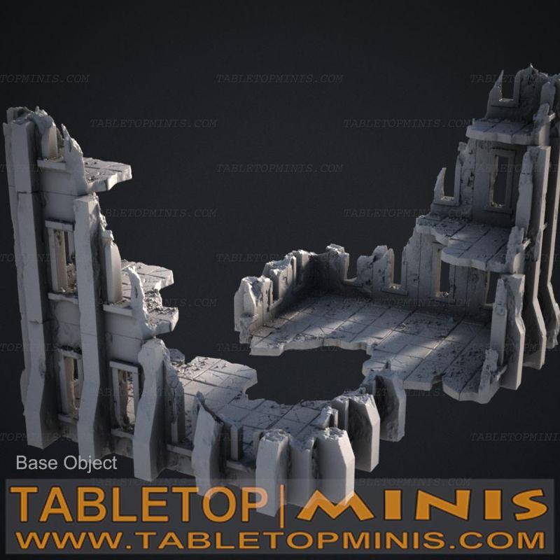 Modular Ruined Building