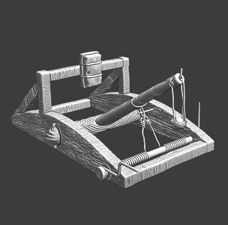 Medieval catapult - Onager