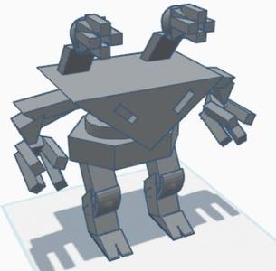 Simple War Robot