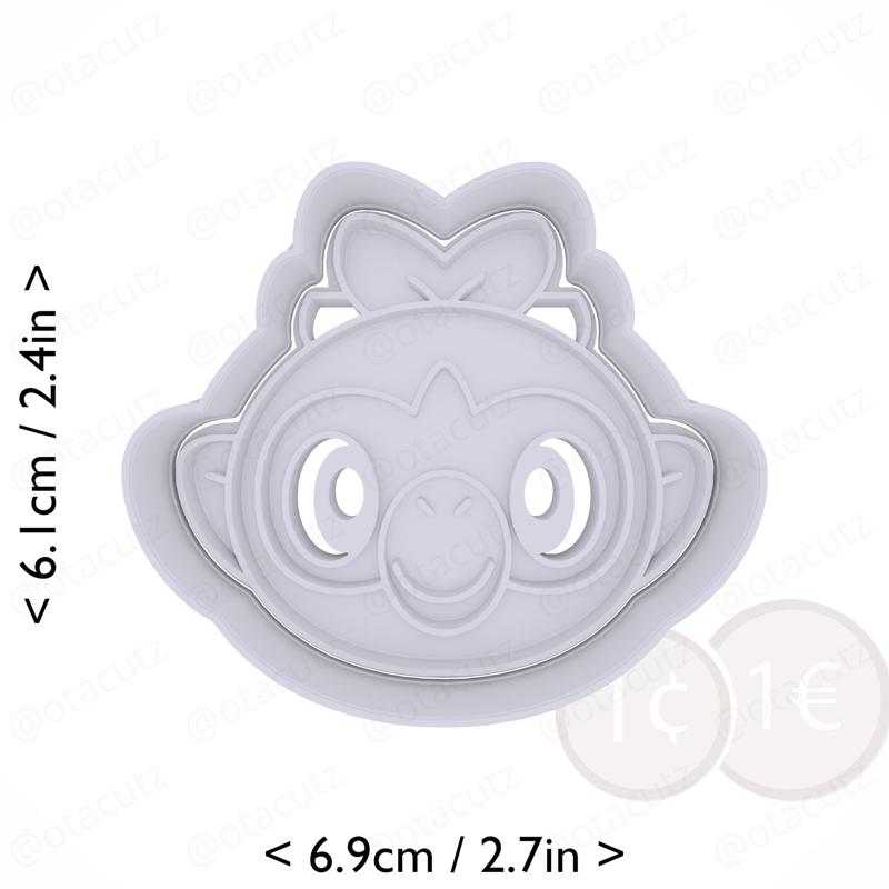 #0810 Grookey Cookie Cutter / Pokémon