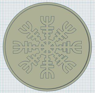 Viking Symbol Coaster 23