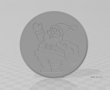 Posavasos de Navidad Papá Noel / Santa Claus Christmas Coasters