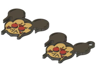 Mickey mouse keychain
