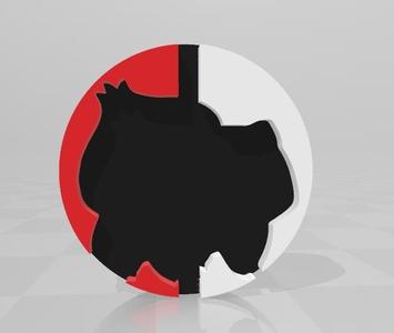 Bulbasaur Pokeball Lamp