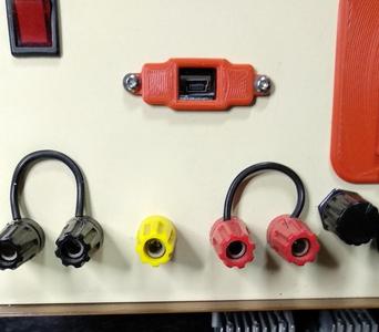 Arduino Nano holder Mount adapter to program without opening case