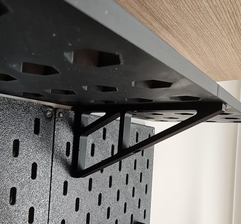 Skadis Bracket Shelf Holder Modified Remix