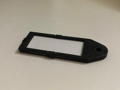 Luggage Tag Holder – Customizable