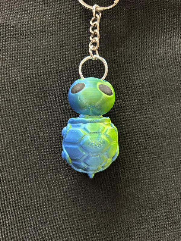 Small Turtle Keychain