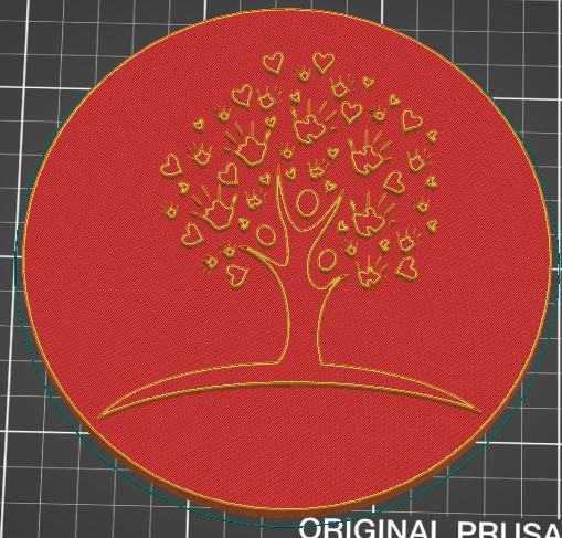 pamětní mince se stromem - commemorative coin with a tree
