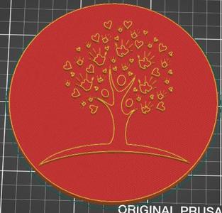 pamětní mince se stromem - commemorative coin with a tree