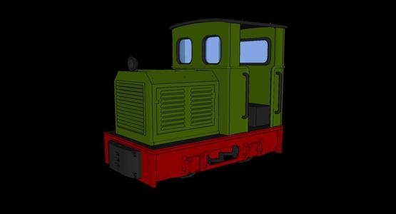 Alternate Cabfront for 16mm scale Diesel Loco