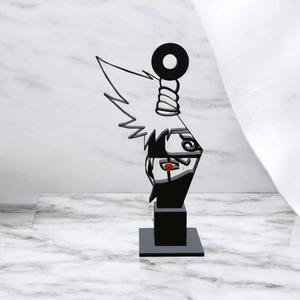 Kakashi Hatake in Kunai Wall art and Table Top