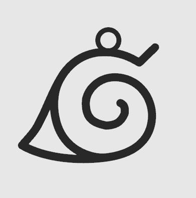 Naruto Leaf Symbol (Keychain)