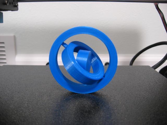 Print-in-place Gyrosphere Fidget Toy