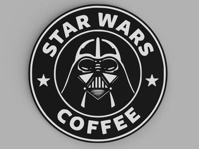 Star Wars Coffee coaster