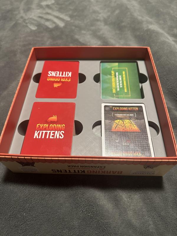 Exploding Kittens Board Game Insert (All Expansions)
