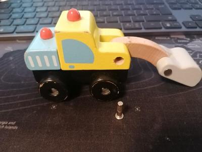 Toy Excavator Splint Pin