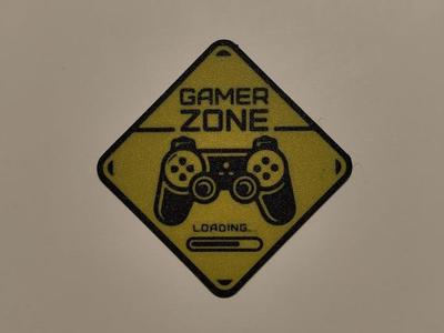 Gamer zone poster