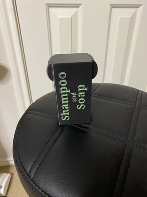 travel shampoo and soap holder