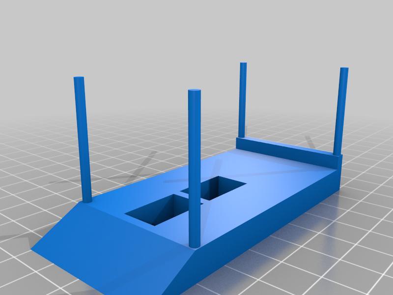 Mini car parking lot (2 floors)
