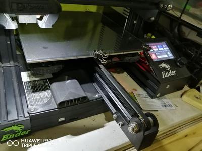 ender 3, Skr 1.3 board casing,  using stock cover