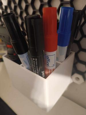Honeycomb wall Container for markers and other gadgets