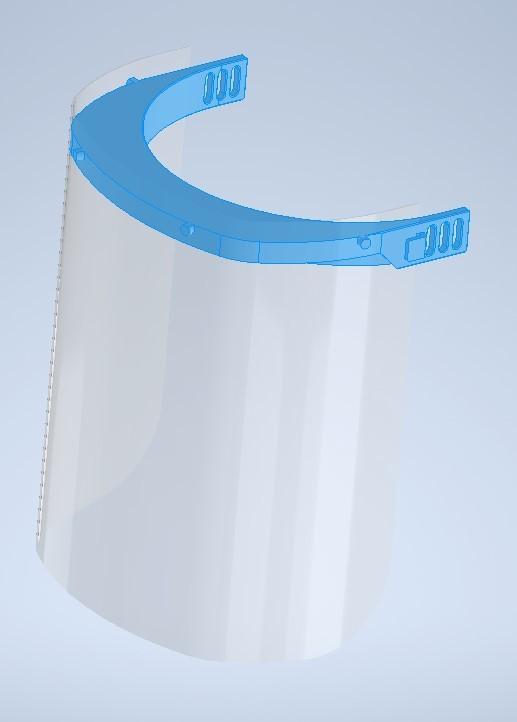 The protective visor
