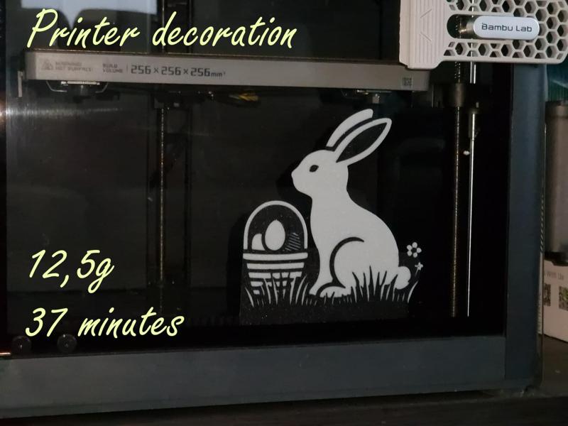 Easter bunny Printer Pal